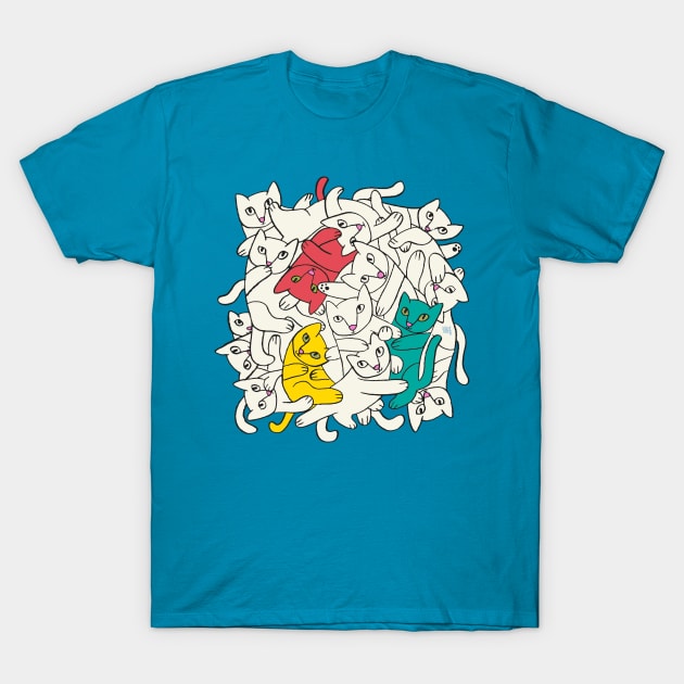 Three in a Crowd T-Shirt by John & Wendy